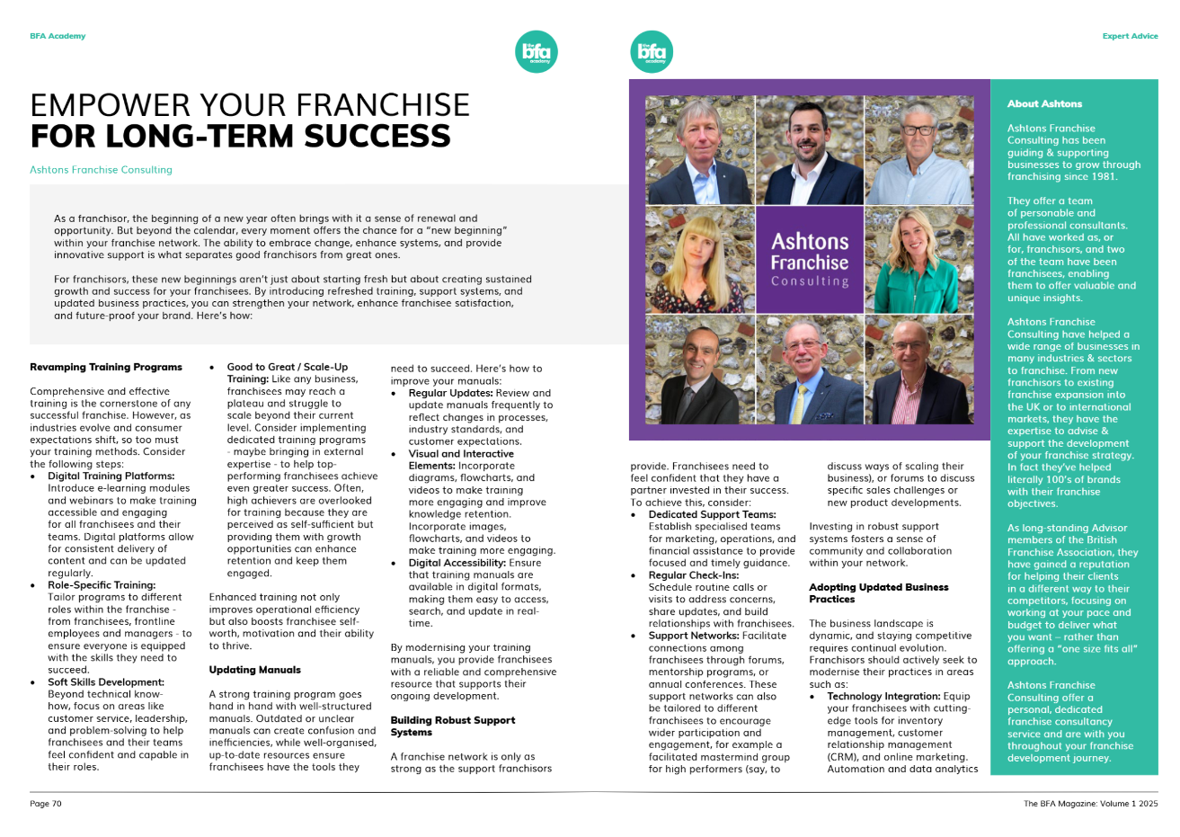 The BFA Magazine (Feb 25)