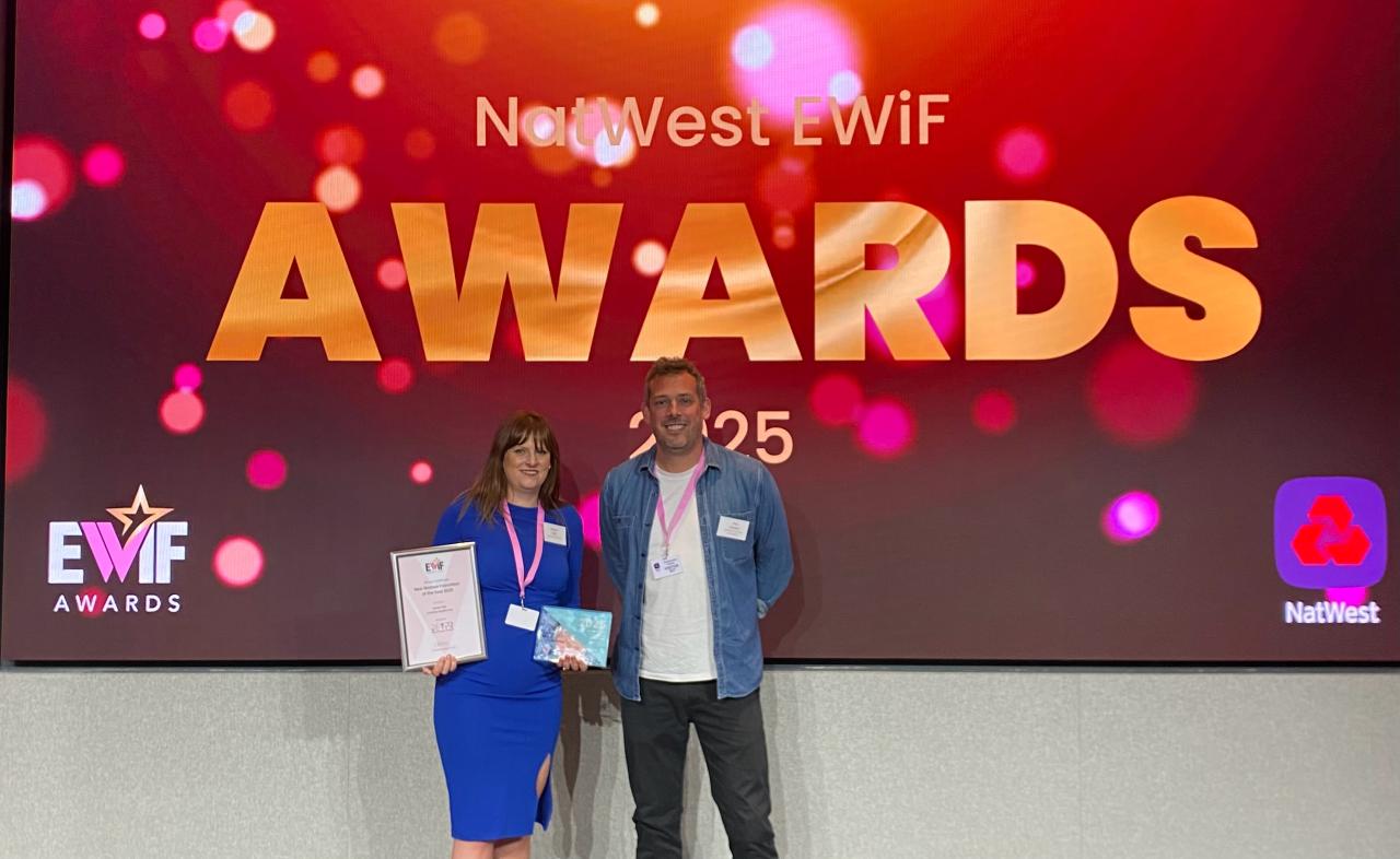 Phil and Karen at the EWiF Awards