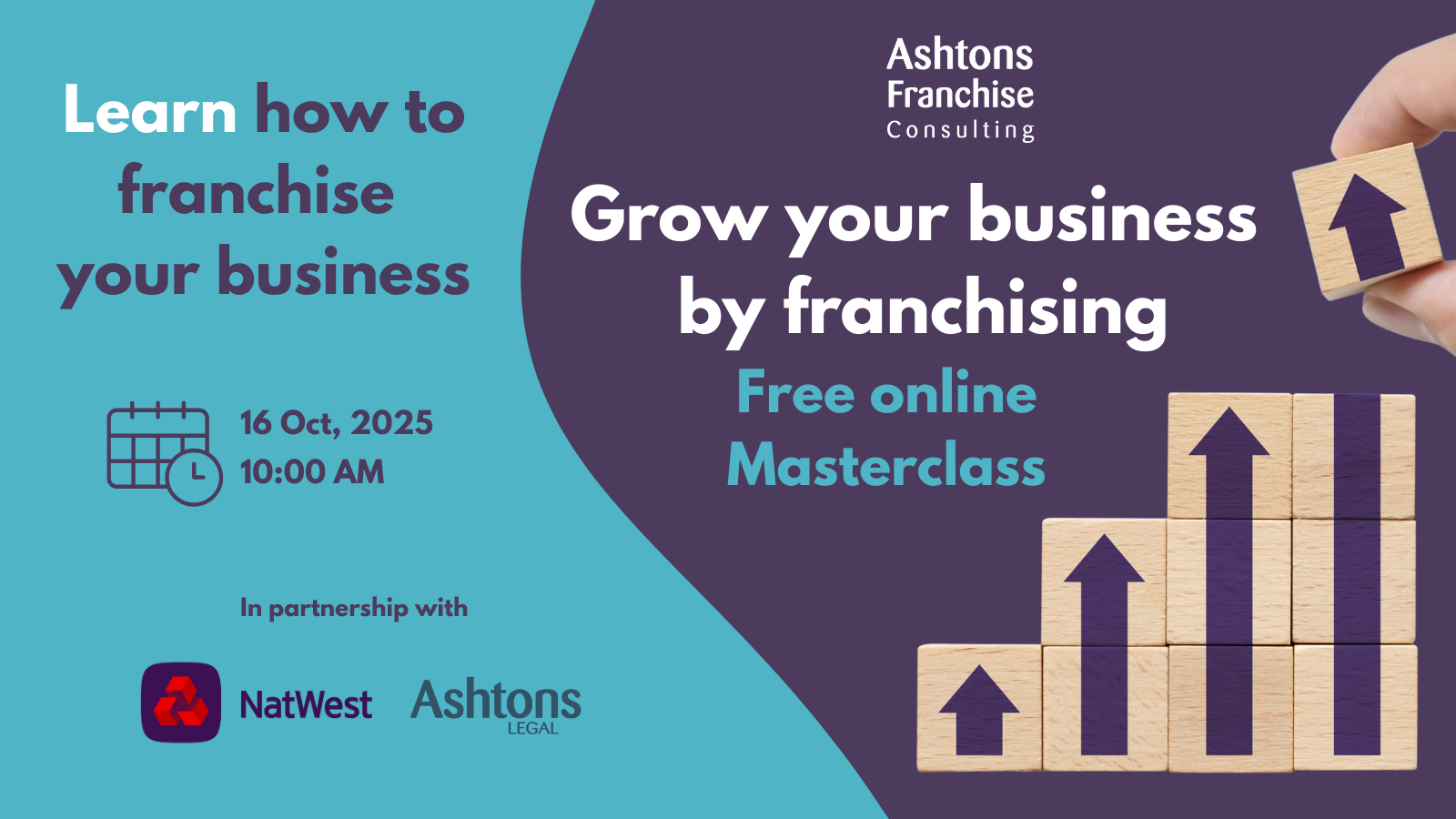 Franchising masterclass in October